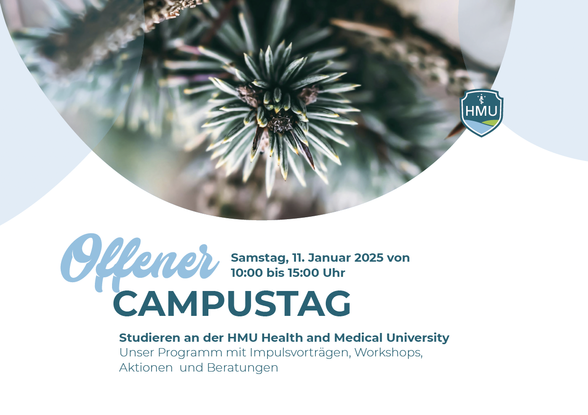 Programm Offener Campustag HMU Potsdam - 24. August 2024